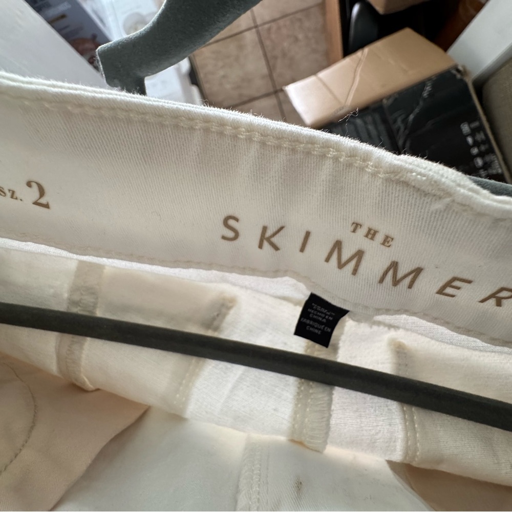 The Skimmer White Pants